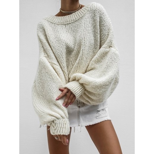 Sweter Oliver Ecru Lisa Mayo UNI Lisa Mayo