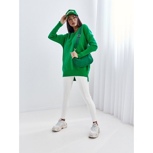 Sweter Kimmie Zielony Lisa Mayo UNI Lisa Mayo