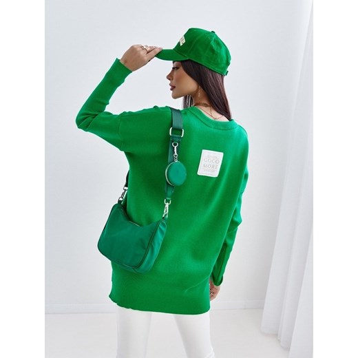 Sweter Kimmie Zielony Lisa Mayo UNI Lisa Mayo