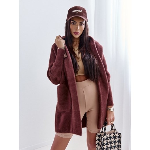 Sweter Cocomore Alpaka Brązowy Lisa Mayo UNI Lisa Mayo