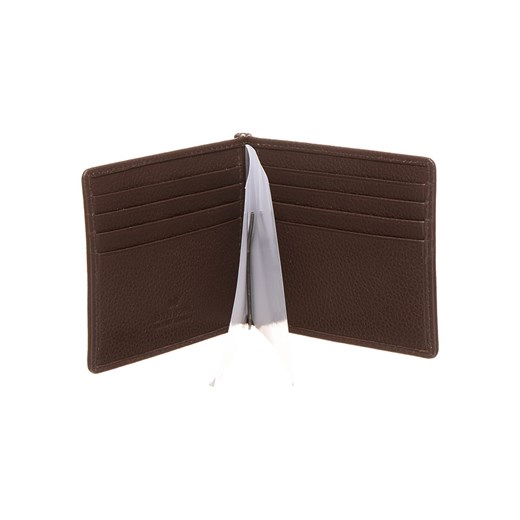 Skórzany portfel w kolorze brązowym - 11,5 x 9 x 0,5 cm Braun Büffel onesize wyprzedaż Limango Polska