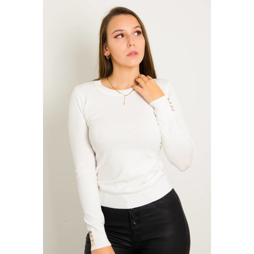 Sweter damski Olika z okrągłym dekoltem