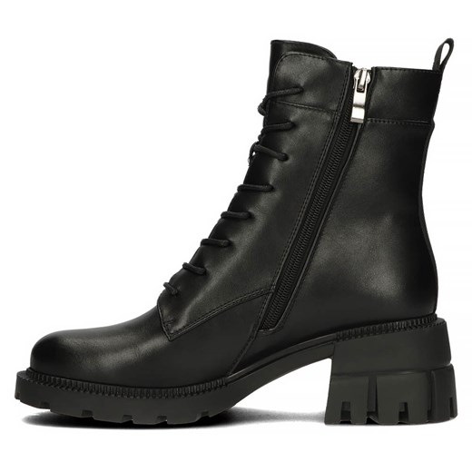 Czarne botki damskie na traperze FILIPPO DBT4073/22 Filippo 36 okazja suzana.pl