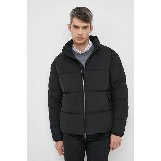 Emporio Armani kurtka puchowa męska kolor czarny zimowa ze sklepu ANSWEAR.com w kategorii Kurtki męskie - zdjęcie 146435878