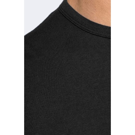 Bawełniany podkoszulek męski czarny tank top BMV-047, Kolor czarny, Rozmiar L, ATLANTIC ze sklepu Intymna w kategorii Podkoszulki męskie - zdjęcie 146439827