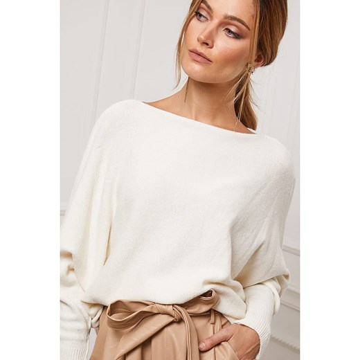 Sweter "Jackson" w kolorze kremowym Joséfine L wyprzedaż Limango Polska