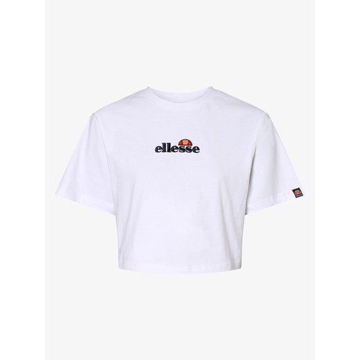 ellesse - T-shirt damski – Fireball Tee, biały Ellesse L wyprzedaż vangraaf