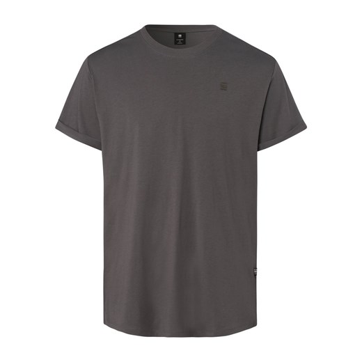 G-Star RAW T-shirt męski Mężczyźni Bawełna antracytowy jednolity ze sklepu vangraaf w kategorii T-shirty męskie - zdjęcie 146514857