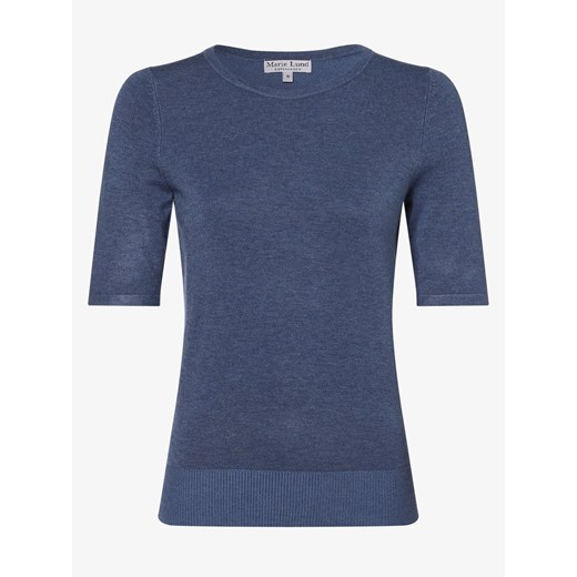 Marie Lund Sweter damski Kobiety drobna dzianina denim jednolity ze sklepu vangraaf w kategorii Swetry damskie - zdjęcie 146514866