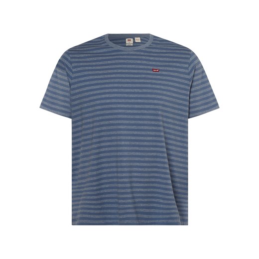 Levi's T-shirt – duże rozmiary Mężczyźni Bawełna niebieski w paski XXXL vangraaf