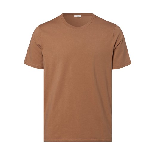 ARMEDANGELS T-shirt męski Mężczyźni Dżersej brązowy jednolity M vangraaf