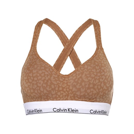 Calvin Klein Gorset damski Kobiety Bawełna brązowy wzorzysty Calvin Klein S vangraaf