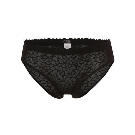 sloggi Slipy Kobiety Sztuczne włókno czarny jednolity ze sklepu vangraaf w kategorii Majtki damskie - zdjęcie 146515739