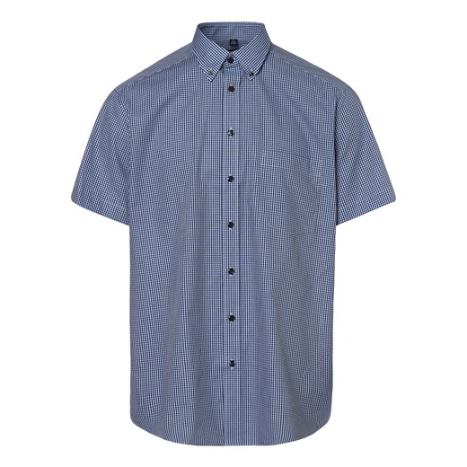 Mc Earl Koszula męska Mężczyźni Regular Fit Bawełna granatowy w kratkę button Mc Earl 41/42 vangraaf