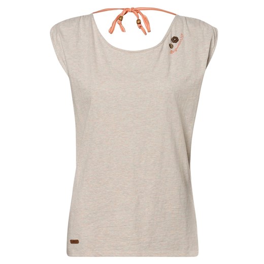 Ragwear T-shirt damski Kobiety Bawełna piaskowy marmurkowy Ragwear XS vangraaf