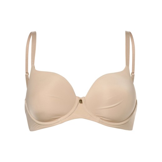 Triumph Damski biustonosz z fiszbinami Kobiety Sztuczne włókno cielisty jednolity ze sklepu vangraaf w kategorii Biustonosze - zdjęcie 146520727