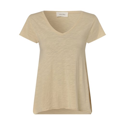american vintage T-shirt damski Kobiety Bawełna piaskowy jednolity American Vintage M vangraaf