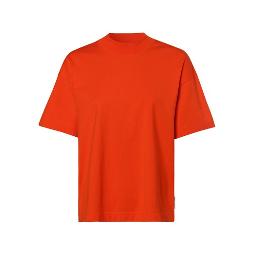 Marc O'Polo T-shirt damski Kobiety Bawełna pomarańczowy jednolity L vangraaf