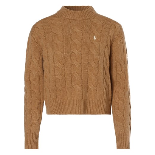 Polo Ralph Lauren Sweter damski z dodatkiem kaszmiru Kobiety Kaszmir wielbłądzi Polo Ralph Lauren L vangraaf