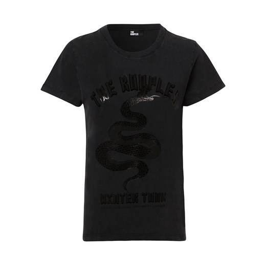 The Kooples T-shirt damski Kobiety Dżersej czarny nadruk ze sklepu vangraaf w kategorii Bluzki damskie - zdjęcie 146523559
