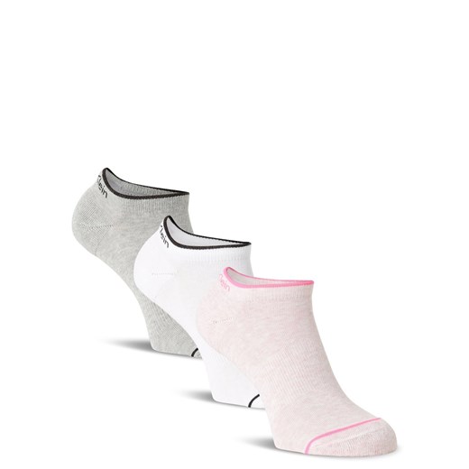 Calvin Klein Damskie skarpety do obuwia sportowego pakowane po 3 szt. Kobiety Bawełna różowy jednolity ze sklepu vangraaf w kategorii Skarpetki damskie - zdjęcie 146524709