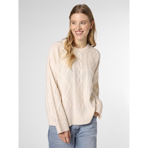 IPURI Damski sweter z wełny merino Kobiety Wełna piaskowy jednolity Ipuri XL vangraaf