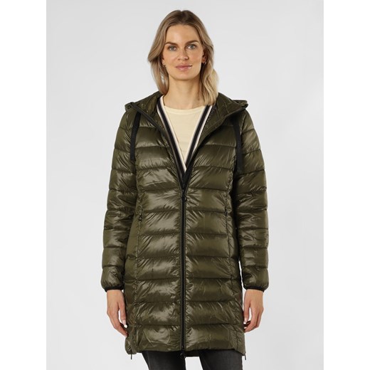 Esprit Casual Damski płaszcz pikowany Kobiety Sztuczne włókno khaki jednolity L vangraaf