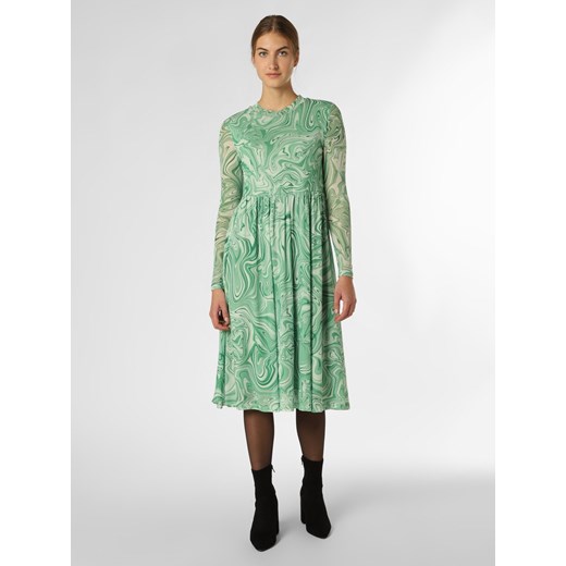 Aygill's Sukienka damska Kobiety Sztuczne włókno zielony wzorzysty ze sklepu vangraaf w kategorii Sukienki - zdjęcie 146528808
