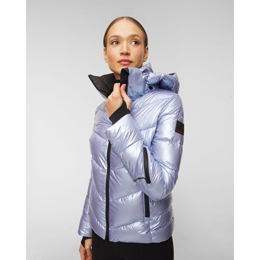 Kurtka damska Bogner Fire+ice fioletowa casual z kapturem