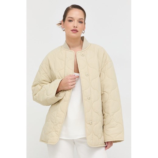 Ivy Oak kurtka Chiara Ann damska kolor beżowy przejściowa oversize Ivy Oak 38 wyprzedaż ANSWEAR.com