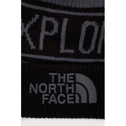 The North Face czapka kolor czarny z grubej dzianiny The North Face ONE ANSWEAR.com