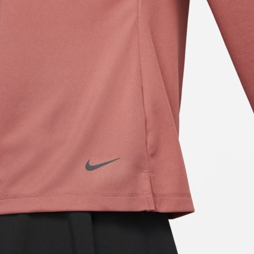 Damska koszulka polo do golfa z długim rękawem Nike Dri-FIT Victory - Czerwony Nike XL okazja Nike poland