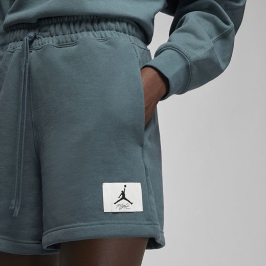 Damskie spodenki z dzianiny Jordan Essentials - Niebieski Jordan M okazja Nike poland