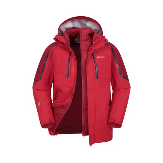 Zenith III Extreme - wodoodporna kurtka 3 w 1 Mountain Warehouse S Mountain Warehouse
