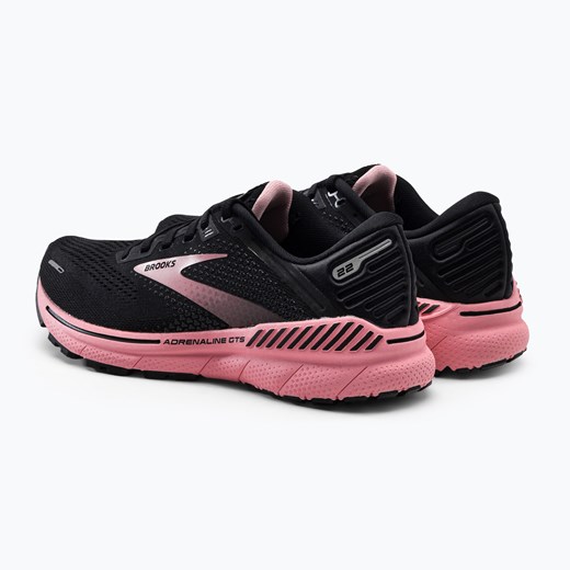 Buty do biegania damskie BROOKS Adrenaline GTS 22 czarno-różowe 1203531B054 | Brooks okazja sportano.pl