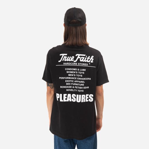 Koszulka męska PLEASURES Faith T-shirt P22F058-BLACK Pleasures M sneakerstudio.pl