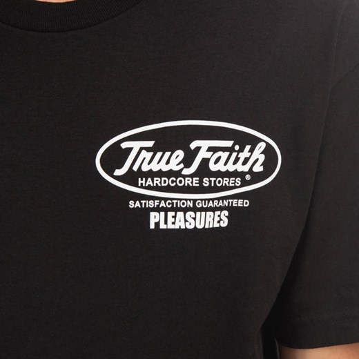 Koszulka męska PLEASURES Faith T-shirt P22F058-BLACK Pleasures M sneakerstudio.pl
