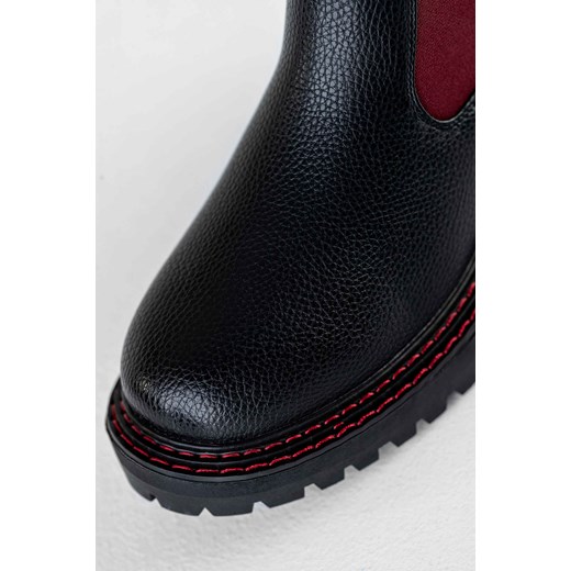 MUSK Botki - Czarny - Kobieta - 38 EUR(38) Musk 40 EUR(40) wyprzedaż Halfprice