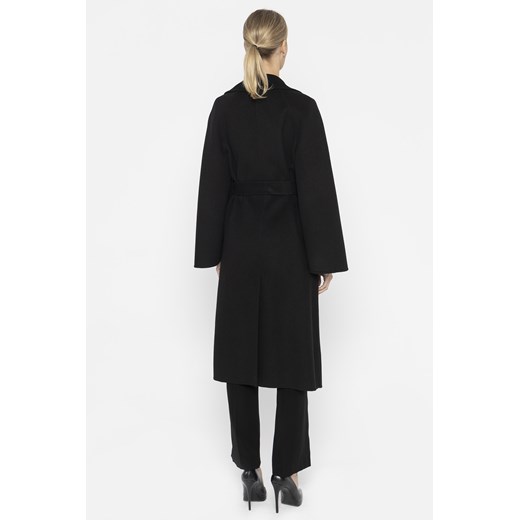 Wełniany płaszcz z szerokimi rękawami Deni Cler Milano Deni Cler Milano 40 (44 IT) Eye For Fashion