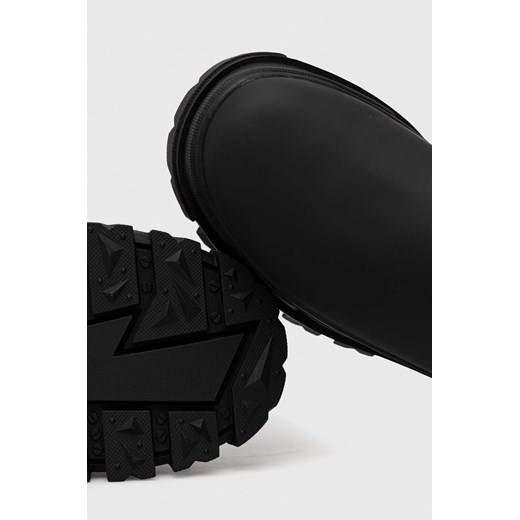 Buffalo kozaki Aspha Rain Hi damskie kolor czarny Buffalo 36 ANSWEAR.com