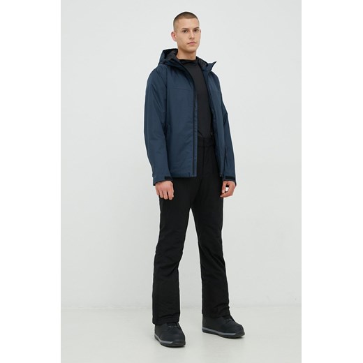 EA7 Emporio Armani spodnie narciarskie męskie kolor czarny M ANSWEAR.com