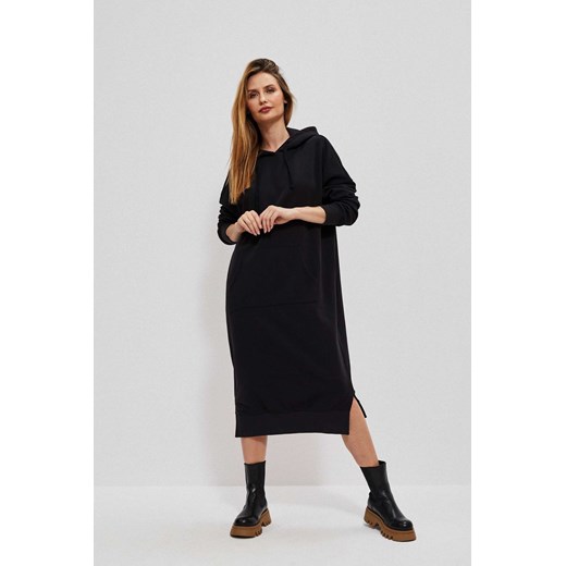 Sukienka bluza oversize ze sklepu Moodo.pl w kategorii Sukienki - zdjęcie 146692277