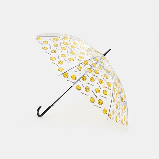 Sinsay - Parasol SmileyWorld® - Żółty Sinsay Jeden rozmiar Sinsay okazja