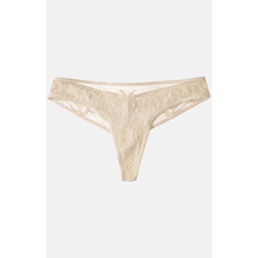 Stringi Lynn beżowe 40281-08X, Kolor piaskowy, Rozmiar L, Esotiq ze sklepu Intymna w kategorii Majtki damskie - zdjęcie 146724166