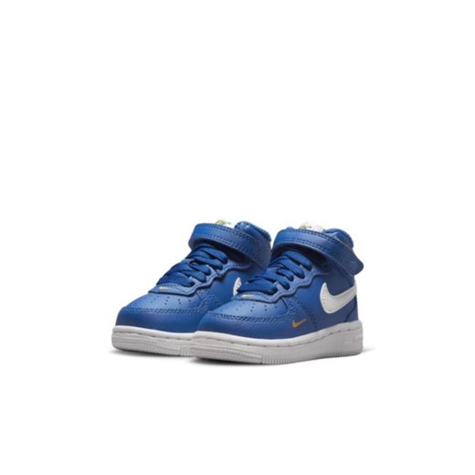 Buty dla niemowląt i maluchów Nike Force 1 Mid SE 40th - Niebieski Nike 23.5 Nike poland