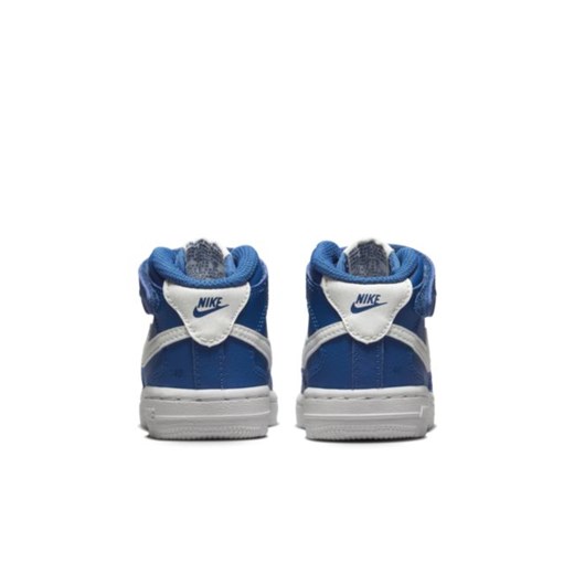 Buty dla niemowląt i maluchów Nike Force 1 Mid SE 40th - Niebieski Nike 19.5 Nike poland