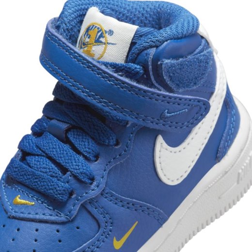 Buty dla niemowląt i maluchów Nike Force 1 Mid SE 40th - Niebieski Nike 27 Nike poland