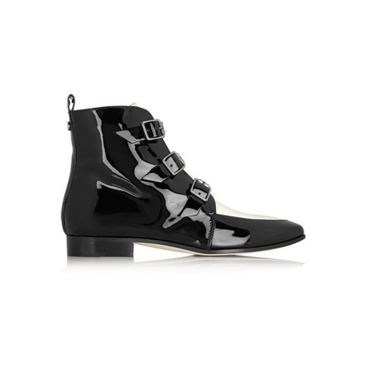 Marlin patent-leather ankle boots