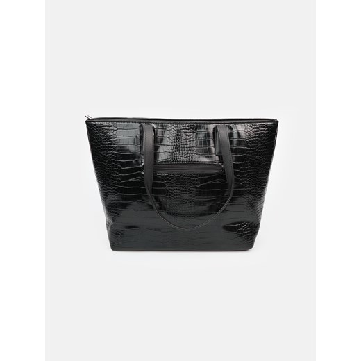 GATE Torebka typu shopper wykonana z imitacji skóry krokodyla uni Gate uni okazja gateshop