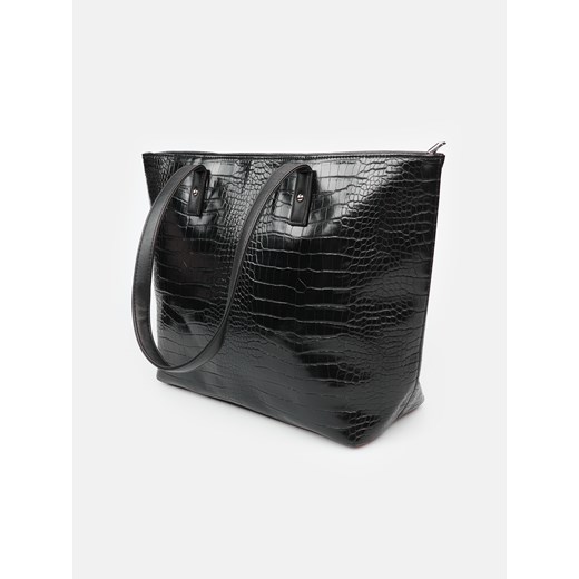GATE Torebka typu shopper wykonana z imitacji skóry krokodyla uni Gate uni promocja gateshop